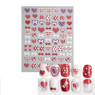 MEKO Embossed Nail Stickers - 1pc