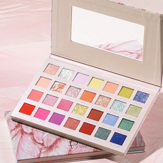 Paleta de sombras para ojos Pudaier Reino de Plumas 28 colores