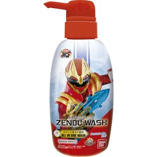 Champú todo en uno Bandai Zenbu Wash N.º 1 Escuadrón Gojuuger 300 ml