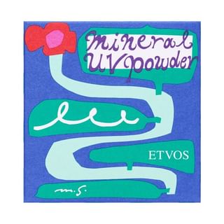 Polvo UV mineral ETVOS X Rosa Beige SPF 50 PA++++