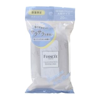 FIANCEE Morning Linen Fragrance Body Sheets - 20 Pack