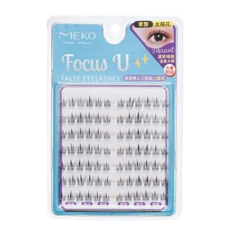 MEKO Focus U Single Upper False Eyelashes (84 Clusters)