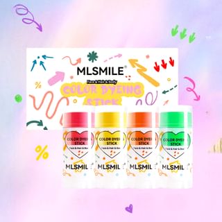Set de palos para teñir MLSMILE, 15g x 4 colores