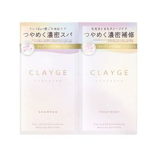 CLAYGE Pearl Shine Shampoo & Hair Treatment Trial Set (10ml x 2)