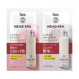 H&S Head Spa Advanced Aging Care Shampoo & Treatment Trial Set (10g x 2)