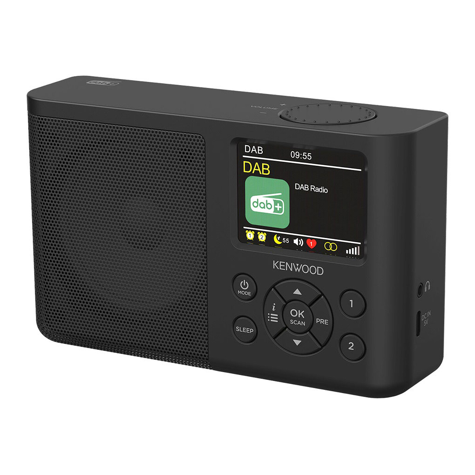 Kenwood CR-M30DAB-B Black 