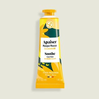 YVES ROCHER Organic Chamomile Soothing Foam Mask, 30ml