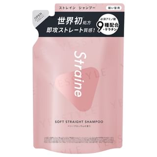 Champú Straine Suave Liso y Recto - Recarga de 400 ml