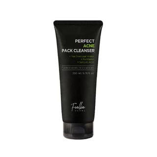 Nettoyant en pack anti-acné Foellie pour homme, 200ml