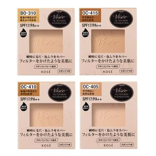Base de maquillaje Kose Visee Filter Skin SPF 17 PA++ OC-405 - Refil de 10g