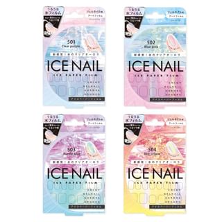 Película para uñas heladas Beauty World - Roja y Amarilla