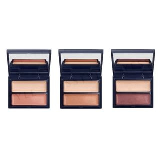 Paleta Borica Multi Glow Duo, Iluminador 102 Marrón