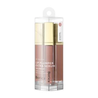 Sérum gonflant à lèvres Borica, Rose Poudré