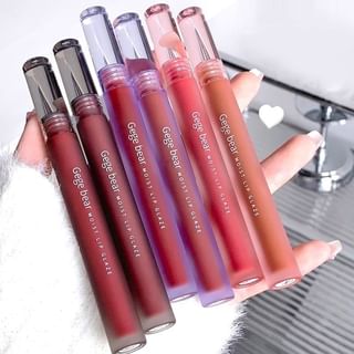 Brillo labial mate sedoso Gege Bear - #01, 2,5g