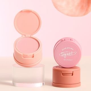 MANSLY - Blush mat soyeux - 3 couleurs #02 Désir pur - 3,4 g