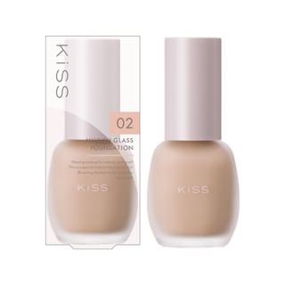ISEHAN Kiss Milkish Glass Foundation SPF 34 PA++ 02 Pink Beige