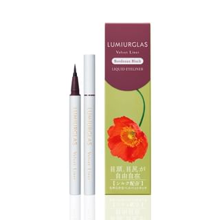 LUMIURGLAS - Líquido delineador de ojos con terciopelo - 02 Negro Burdeos