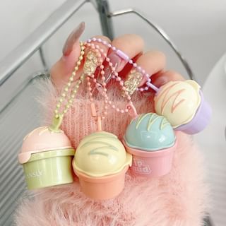 MANSLY - Lápiz labial en forma de helado colgante - Rosa fumado suave - 5.5g