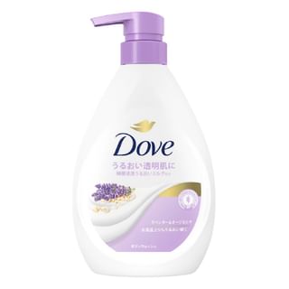 Jabón corporal de lavanda y leche de avena de Dove Japón 470g