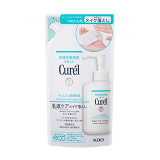 Leche limpiadora y hidratante intensiva Curel Kao 180 ml Recargable