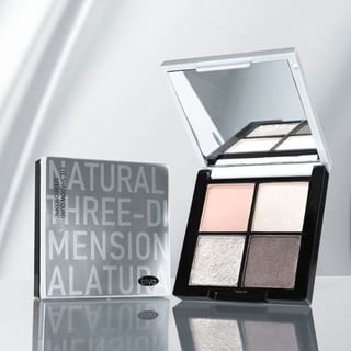 Paleta de sombras de ojos biya 4 colores - Beige, 104# - 6g
