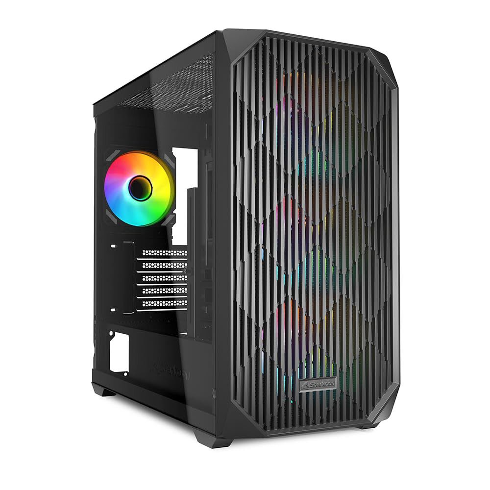 Sharkoon MK3 RGB Micro Tower Black