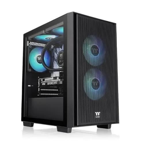Tour PC Thermaltake Versa H16 TG ARGB Noir