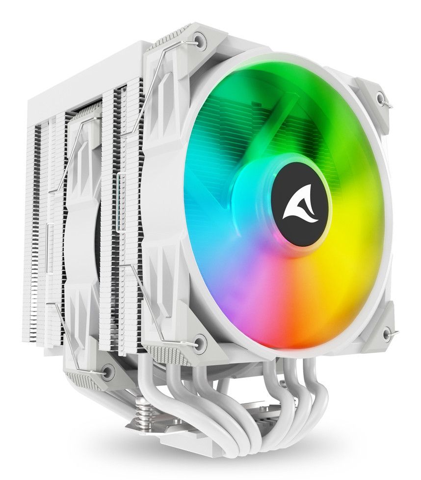 Sharkoon A60 RGB Air Cooler 12cm White