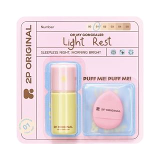 2P ORIGINAL Oh My Concealer & Corrector CC 01 Light Rest