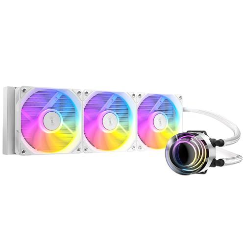 Kit de enfriamiento líquido Antec Vortex Lum 360 Blanco ARGB - 12 cm Blanco