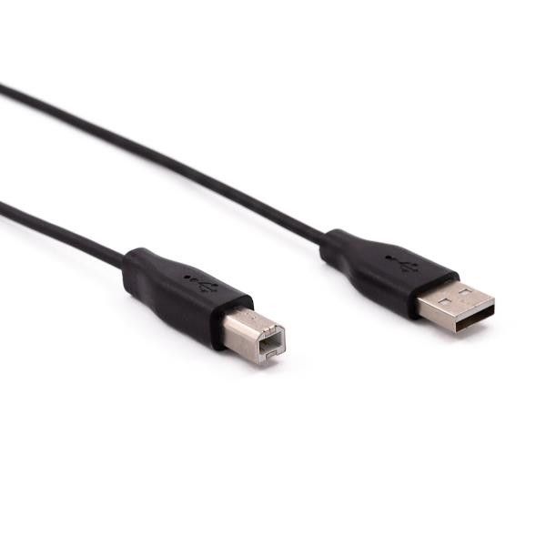 Nilox USB Cable 1.8m A to B Black