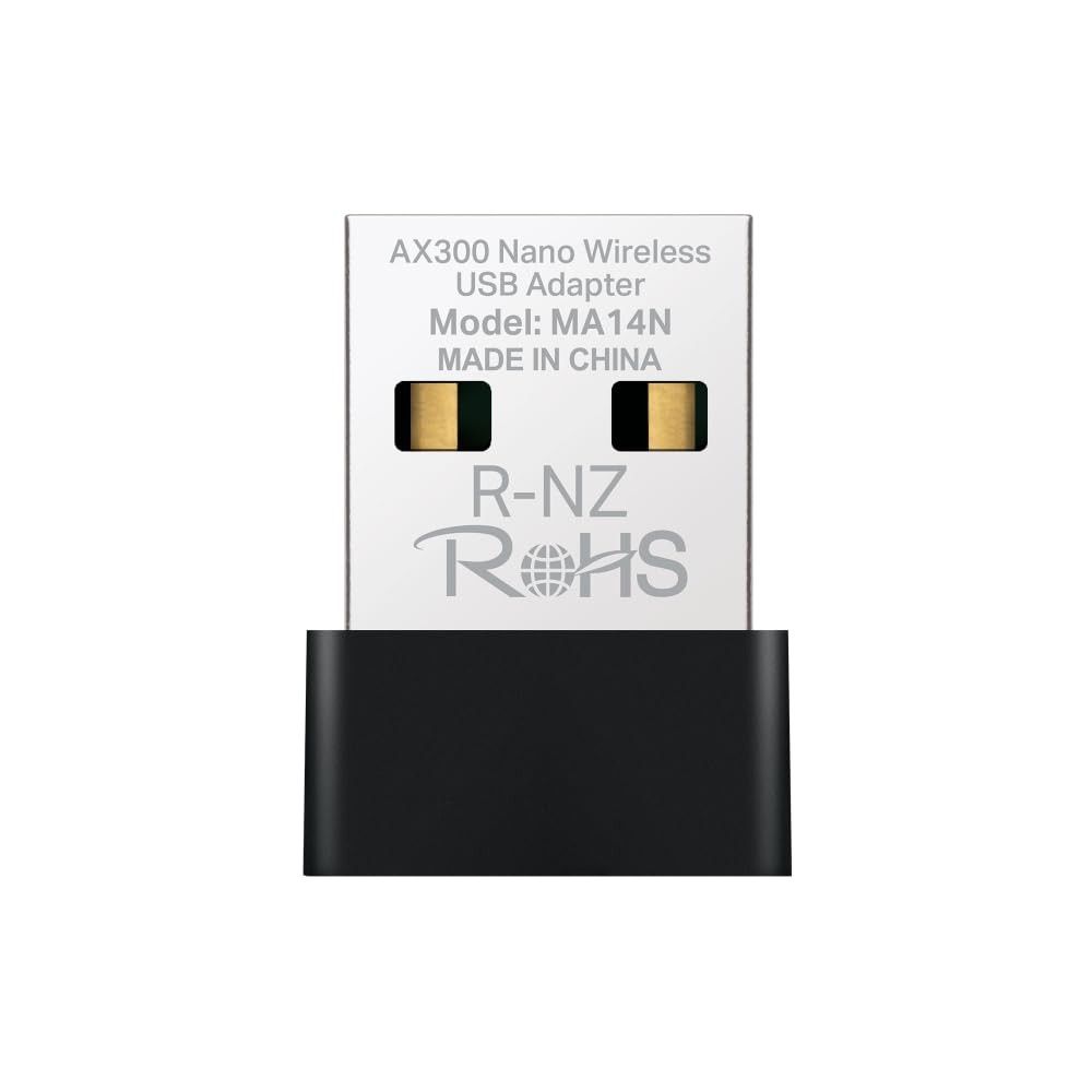 Adaptateur Wi-Fi Mercusys MA14N - 2.4 GHz, jusqu'à 287 Mbps, design nano