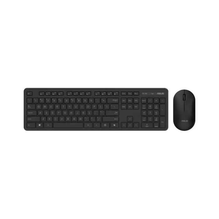 ASUS CW100 Wireless Keyboard with Mouse, Black (Italian QWERTY Layout)
