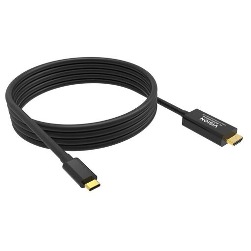 Adaptateur Vision USB-C vers HDMI - 2 m - Noir - Prise en charge 8K UHD (7680 x 4320)