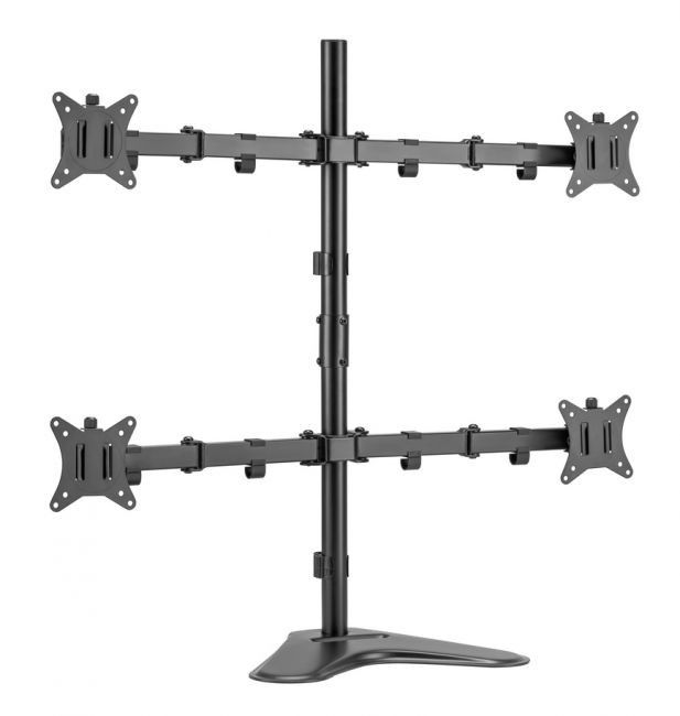 Equip Quad Monitor Stand for 17"-32 Inch Screens