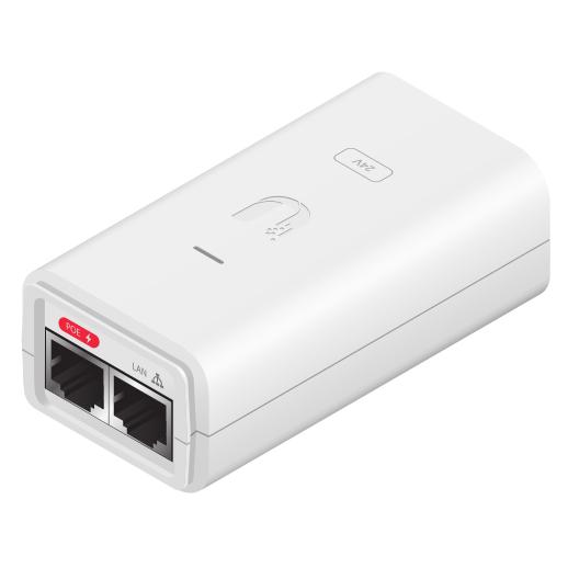 Ubiquiti POE-24-12W-G Gigabit Ethernet Power Injector