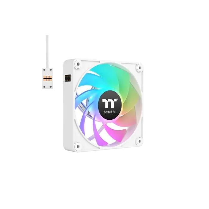 Thermaltake CT140 EX Reverse ARGB Fan - White - 94.95 CFM - 32.8 dB