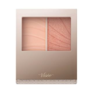 Kose - Visee Rubor Facial Capas Florales OR-4 Caléndula Naranja