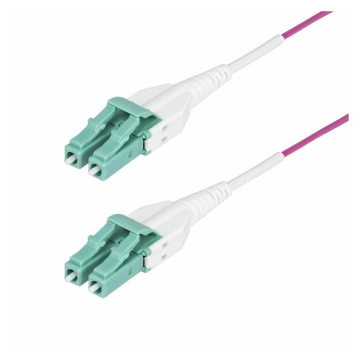 Cable óptico multimodo StarTech de 7 m LC/LC OM4