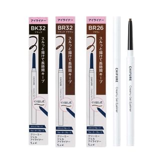 Lápiz de ojos en gel cremoso CHIFURE BR26 Marrón