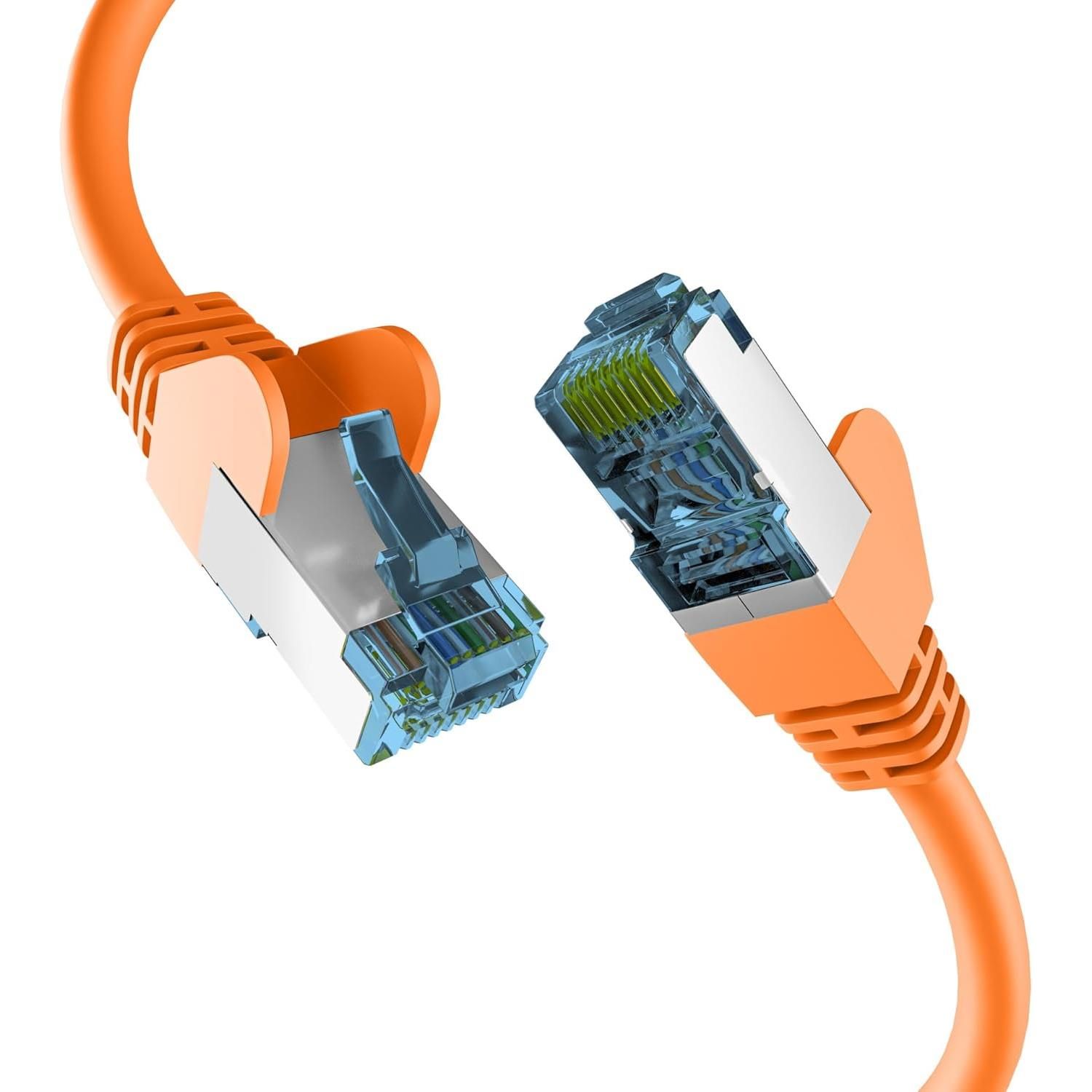 Cable de red EFB CAT.7 hasta 10 Gbit NARANJA 3m