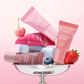 Brillo labial FLORTTE Serie Fruta - #F03 Media Toronja, 5g