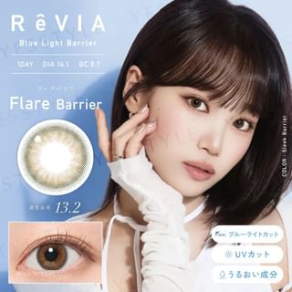 Lentes de contacto diarias Candy Magic ReVIA bloqueador de luz azul - 10 unidades (P-4.75)