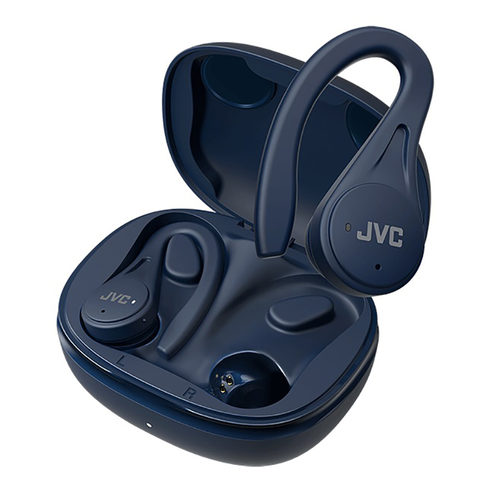 JVC HA-EC25T Blue Earbuds