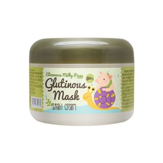 Masque en crème visqueuse à l'extrait de escargot Elizavecca Milk Piggy, 100g
