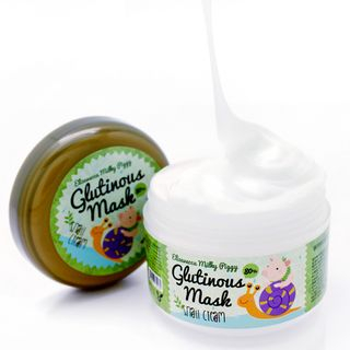 Elizavecca Milky Piggy Glutinous 80% Snail Mask Cream, 100g