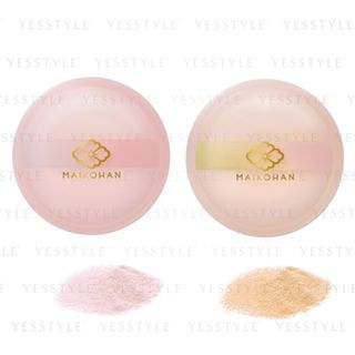 Polvo de maquillaje SANA Maikohan Pure Moist Oshiroi 02 Beige Claro - 10g
