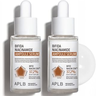 Set de sérum ampoules niacineamide bifide APLB (40ml x 2)