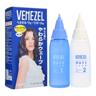 Solution permanente pour ondulations en vague DARIYA pour cheveux abîmés