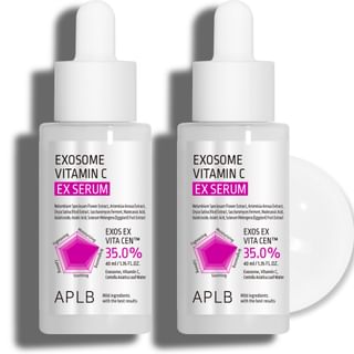APLB Exosome Vitamin C EX Serum Set - 2-Piece Lightening Serum Kit